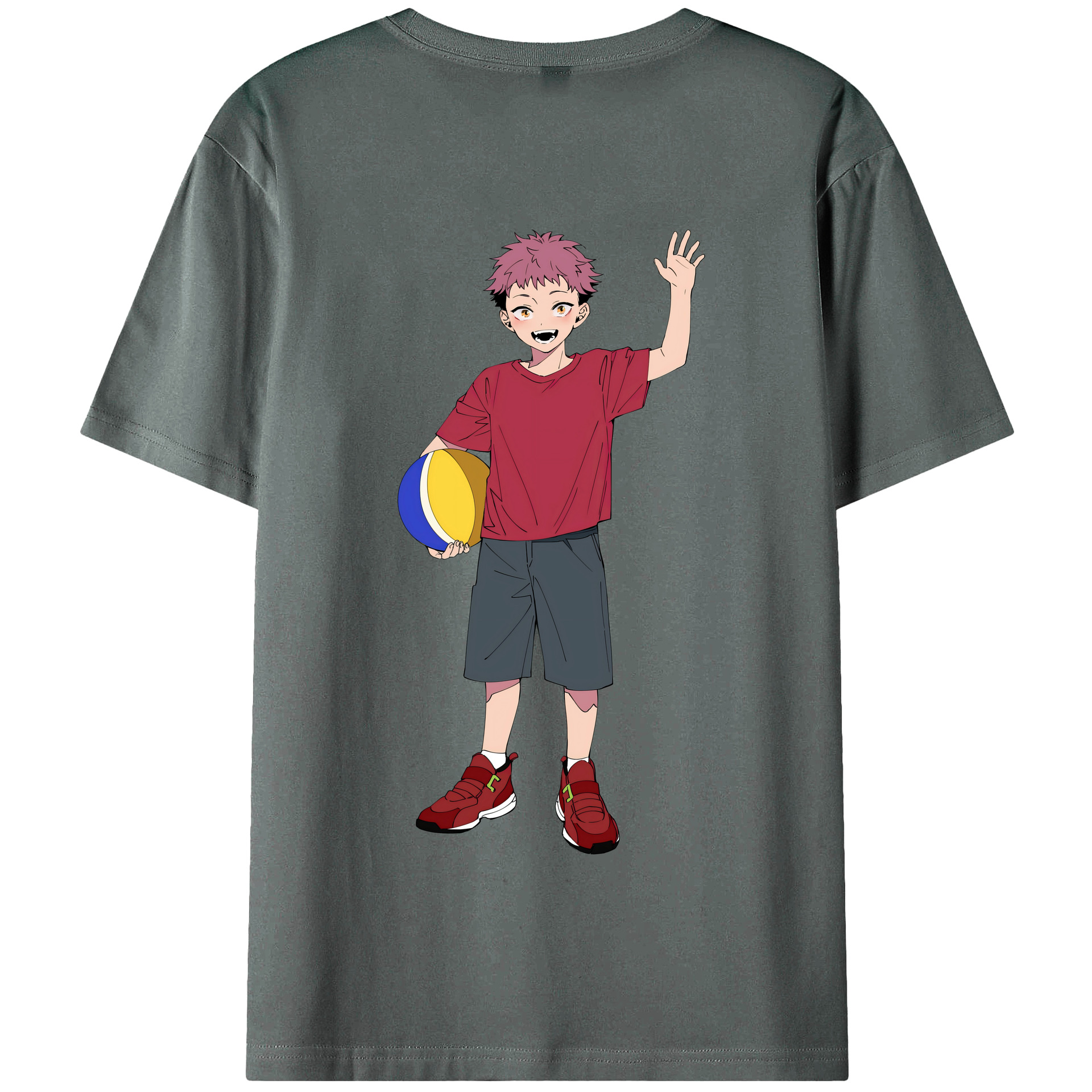 （画像用） 呪術廻戦 Jujutsu Kaisen 綿100％半袖Tシャツ（背面プリント）